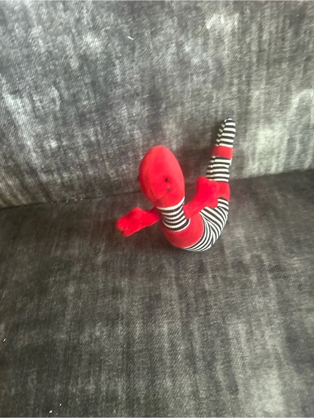 Jellycat bunny attached